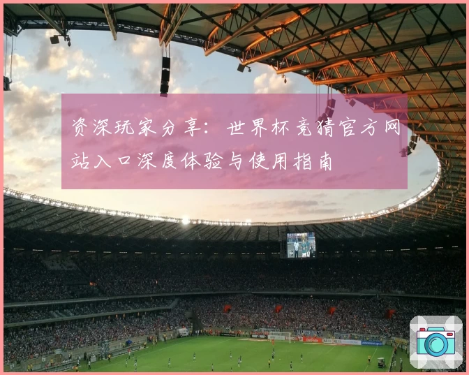 资深玩家分享：世界杯竞猜官方网站入口深度体验与使用指南